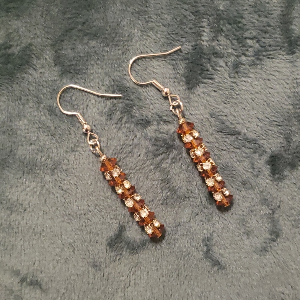 Vintage style dress earrings